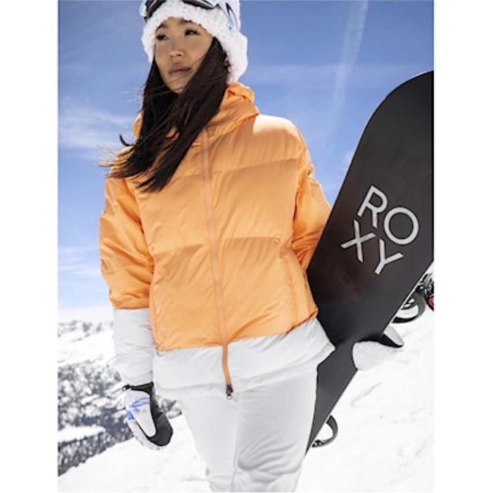 ROXY➕CHLOE KIM Ltd Ed. Collection Technical Puffy Ski/Snowboard Jacket